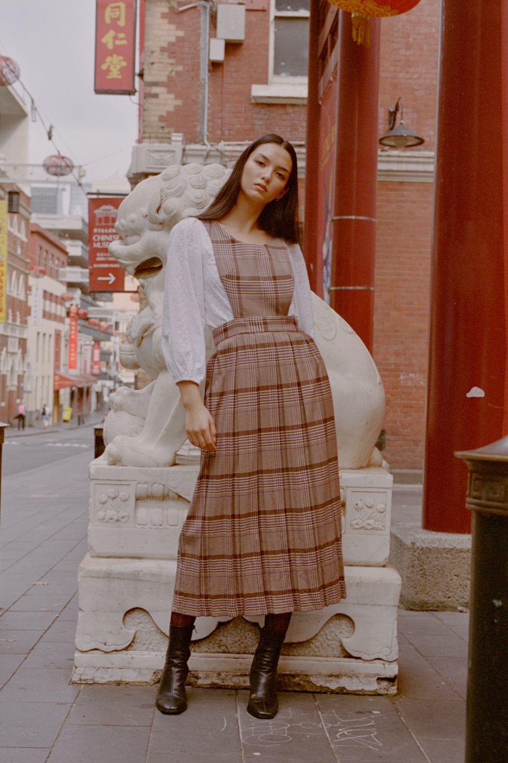 Chloe pinafore dress Clearance