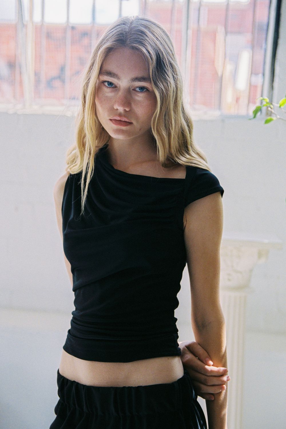 CLAUD TOP | BLACK