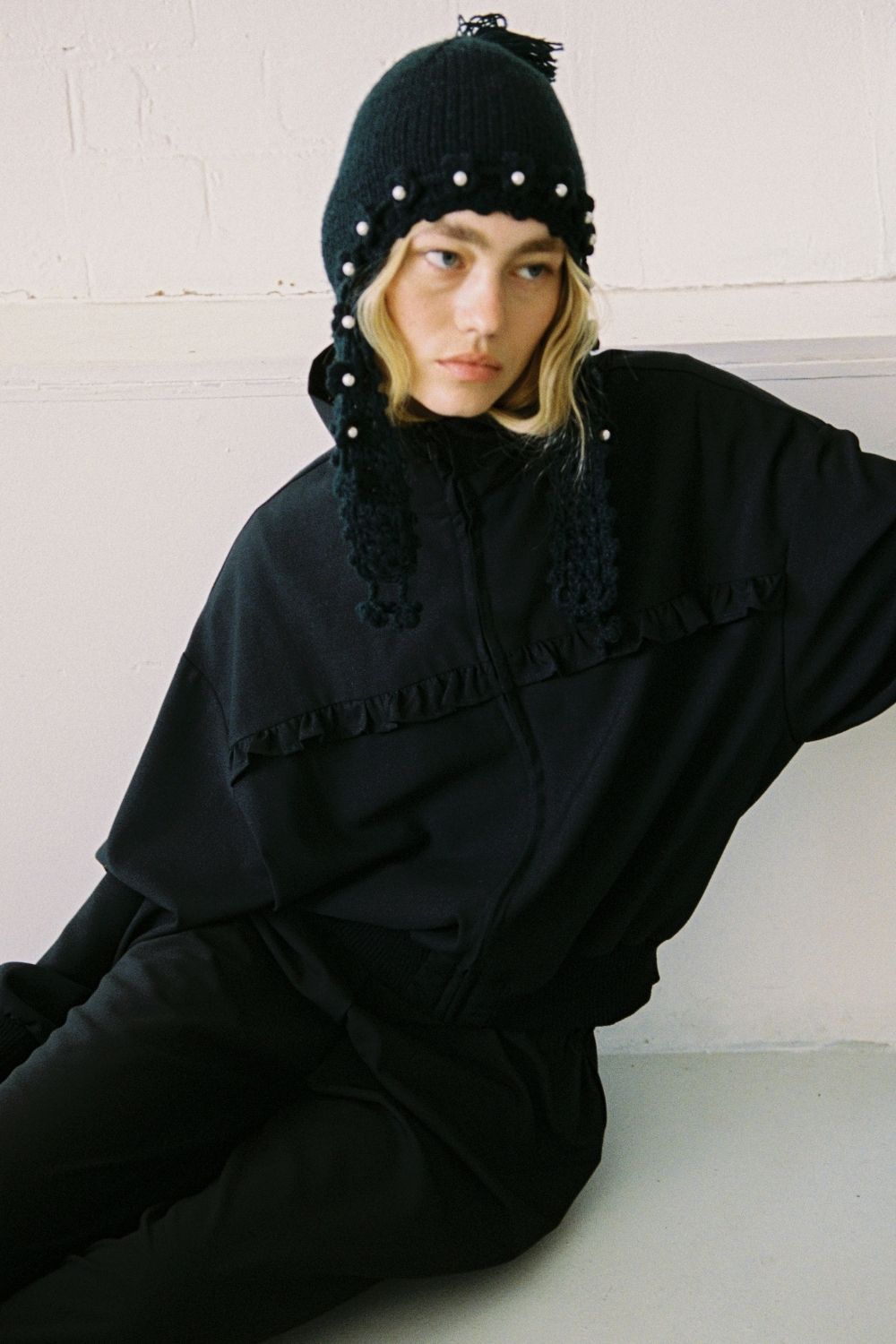JANA BOMBER  | BLACK