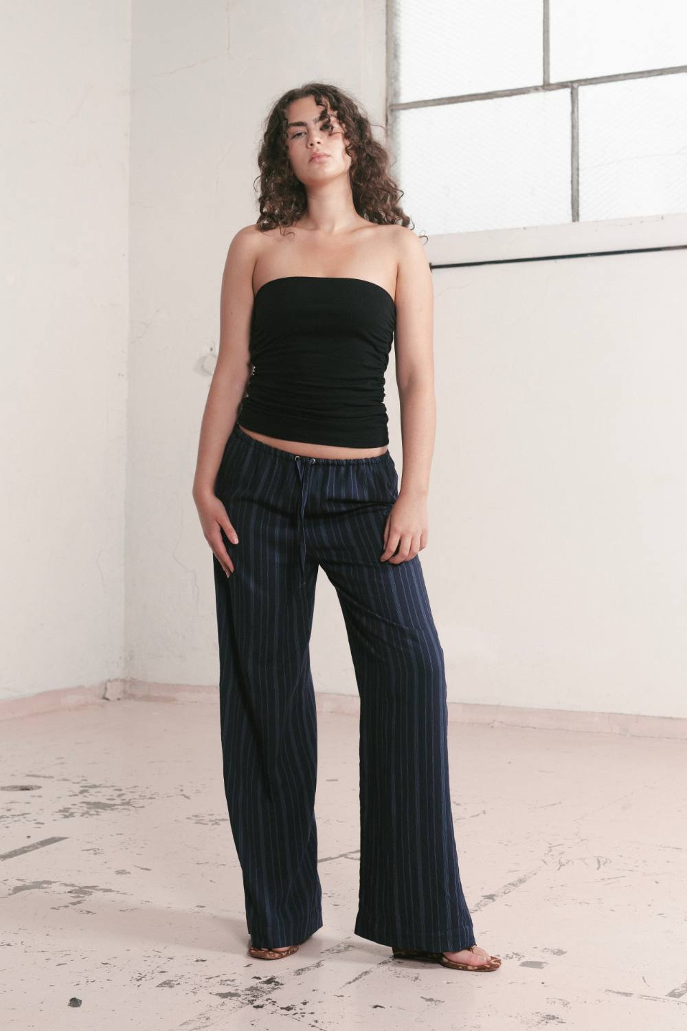 SARAH DRAWSTRING PANT | MIDNIGHT BLUE