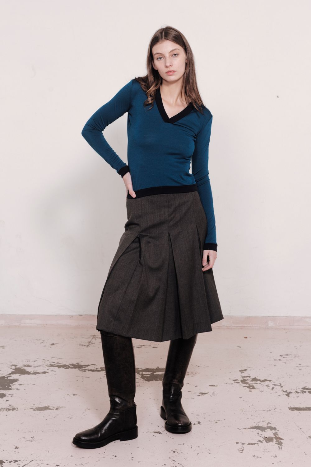 MARY SKIRT | CHARCOAL