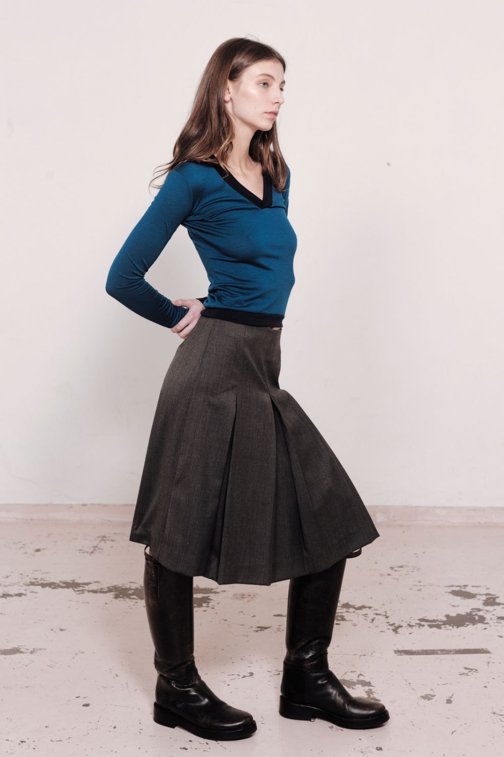 MARY SKIRT | CHARCOAL