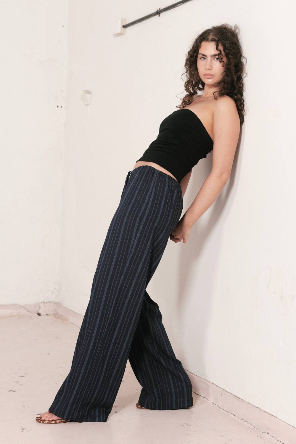 SARAH DRAWSTRING PANT | MIDNIGHT BLUE