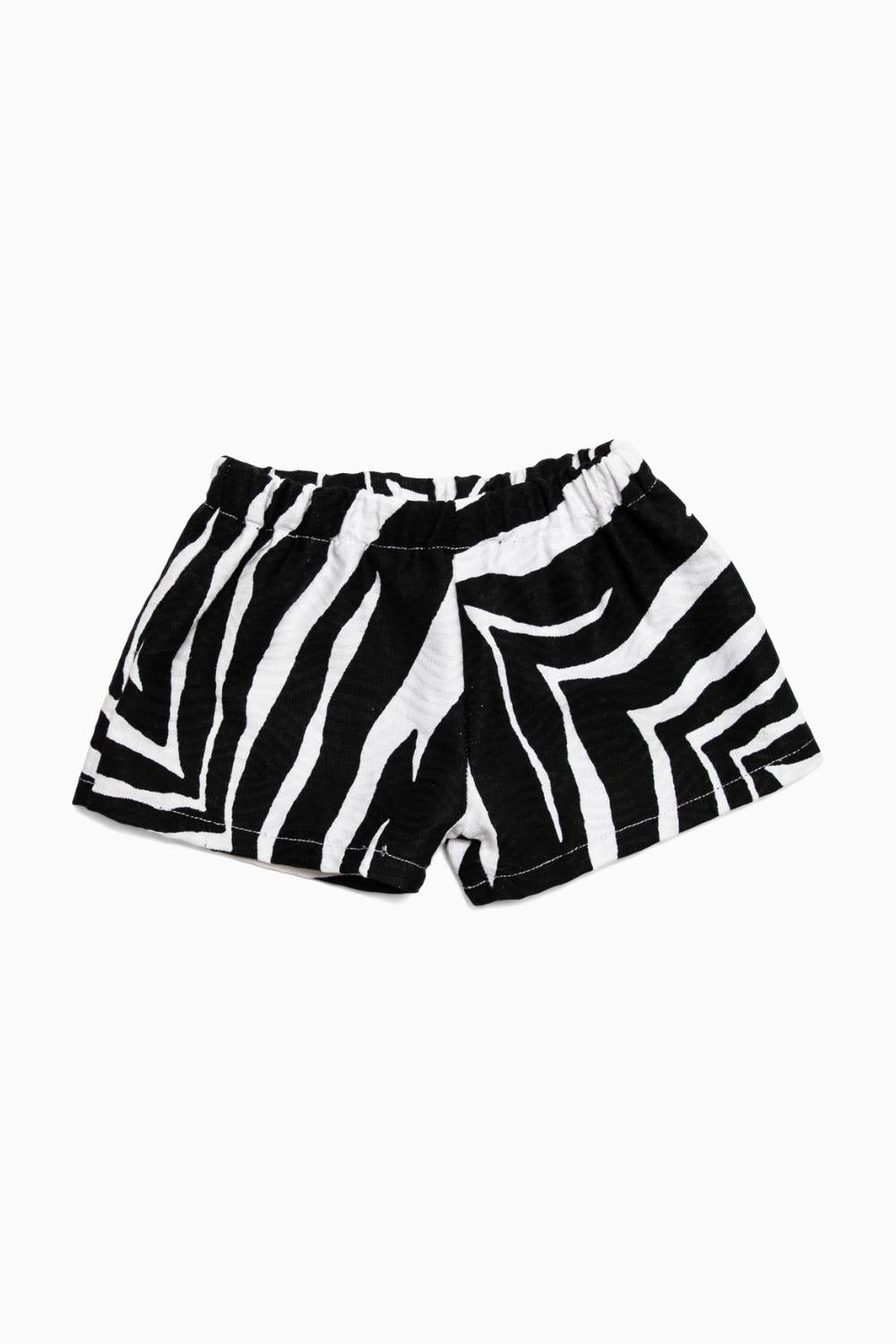 ZEBRA SHORTS | BLACK & WHITE