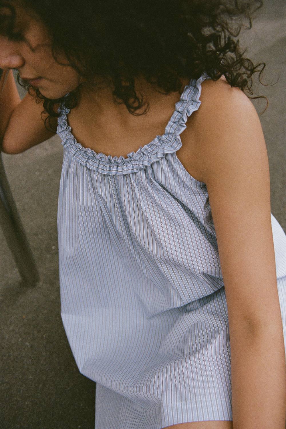 SUMMER SHIFT | STRIPE SHIRTING