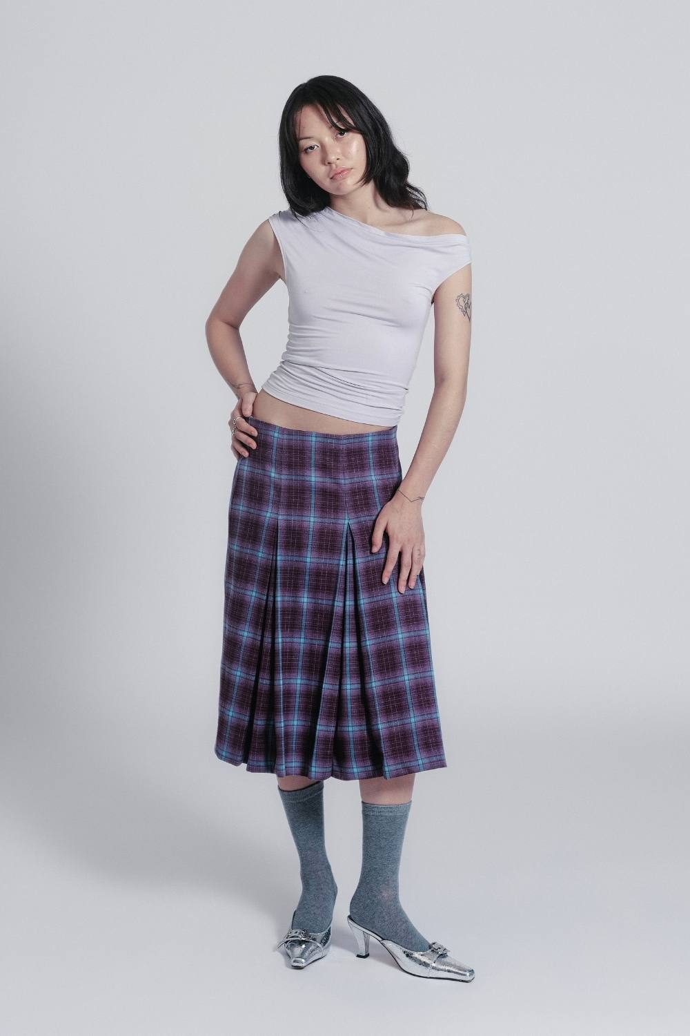 MARY TARTAN SKIRT