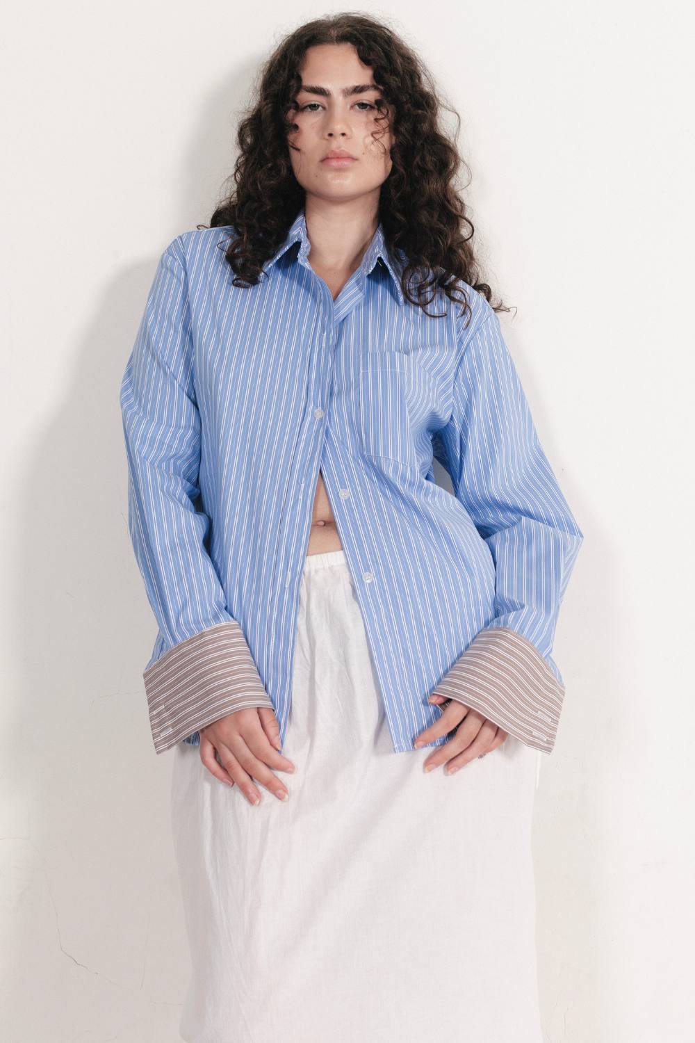 CLASSIC SHIRT | CONTRAST SLEEVE
