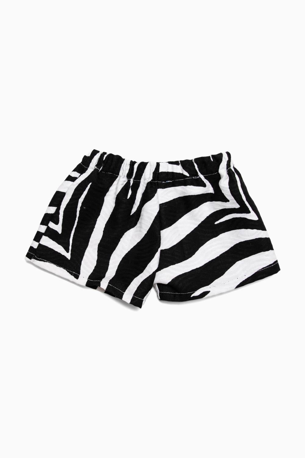ZEBRA SHORTS | BLACK & WHITE