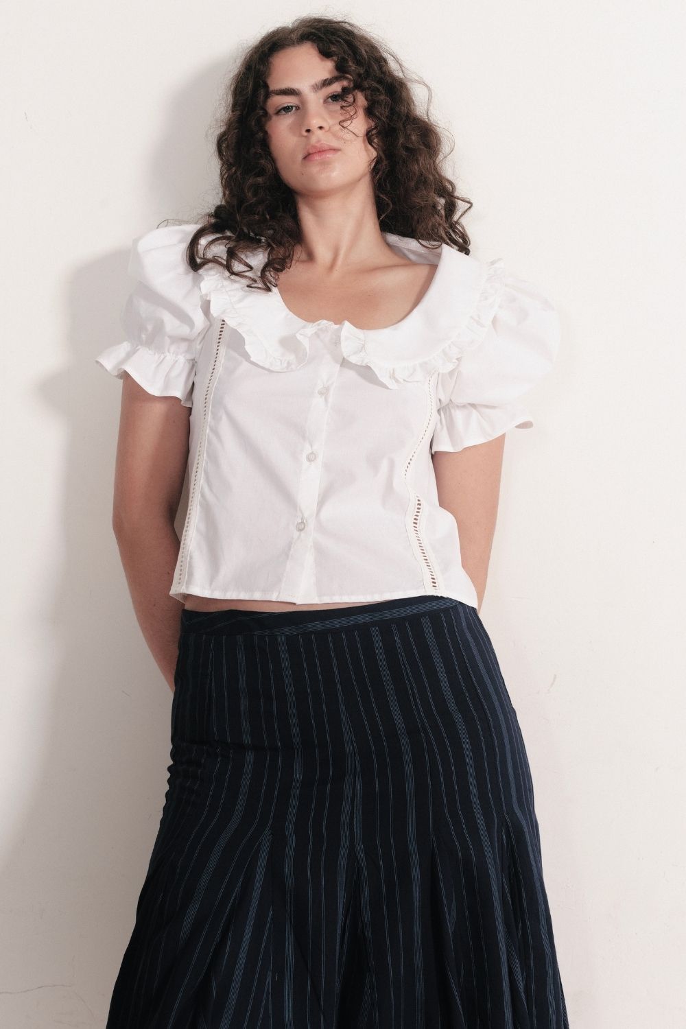 MADELINE SHIRT | WHITE