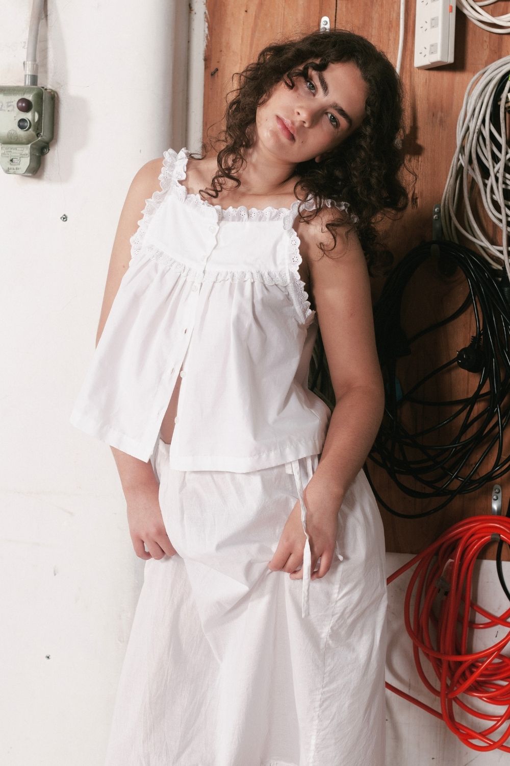 DAISY BLOUSE | WHITE