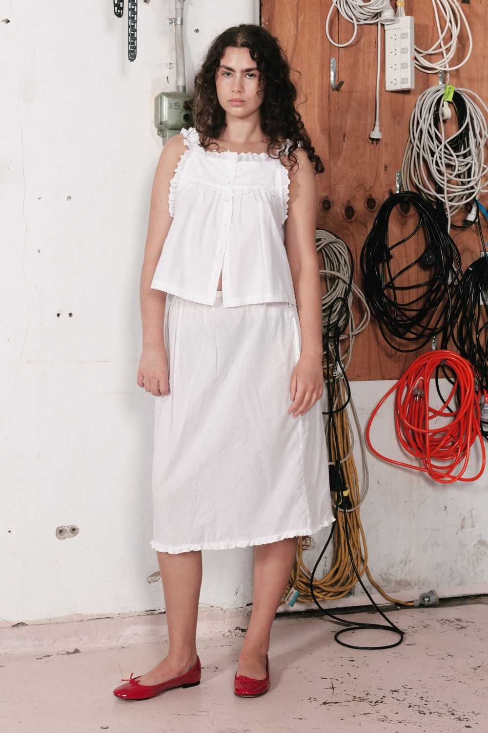 PRAIRIE SKIRT | WHITE