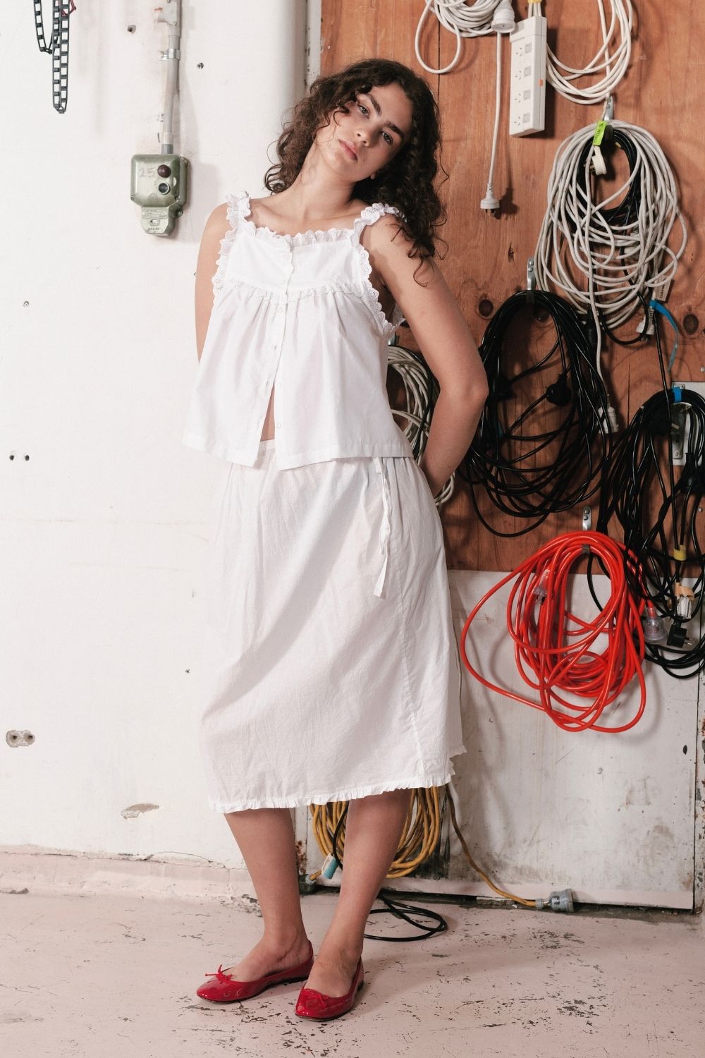 PRAIRIE SKIRT | WHITE
