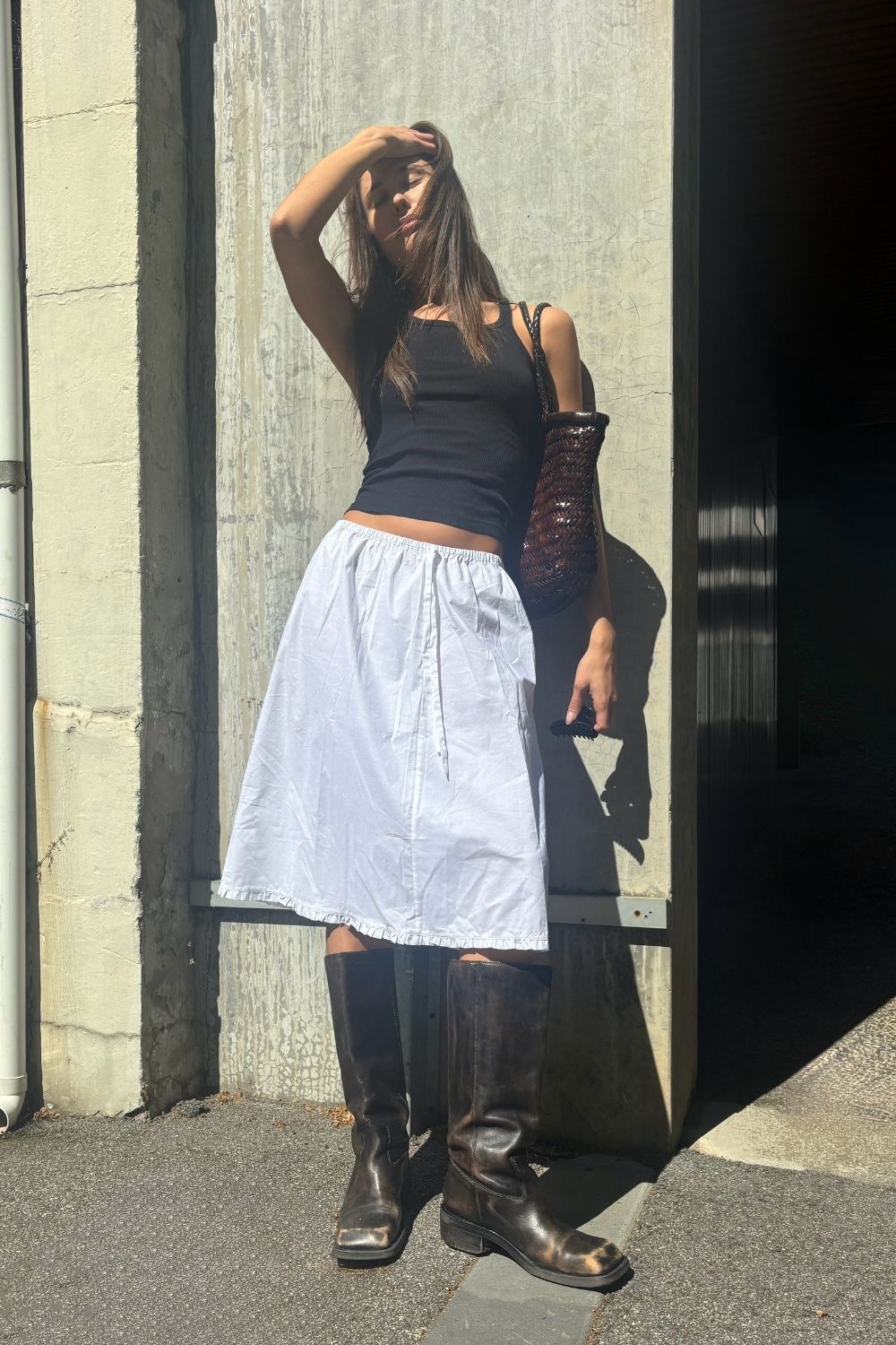 PRAIRIE SKIRT | WHITE