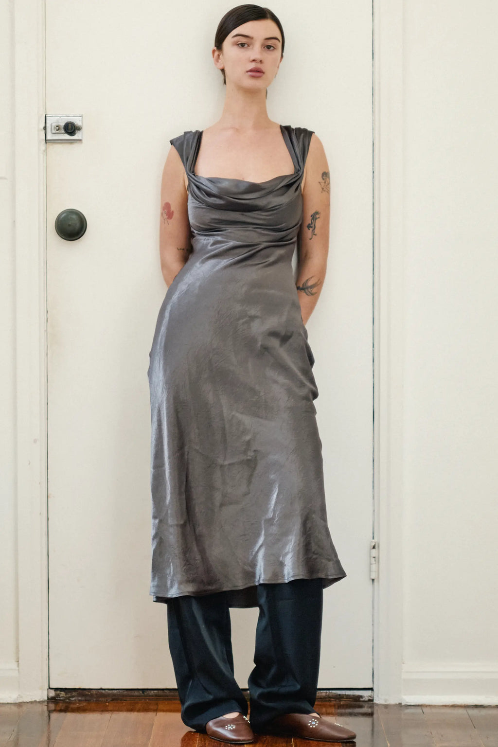 VIVIENNE DRESS | SAGE