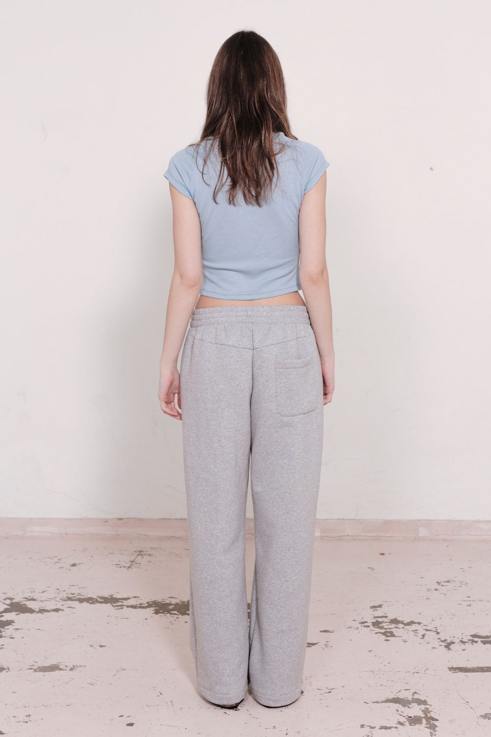 GIGI TRACK PANT | GREY MARLE