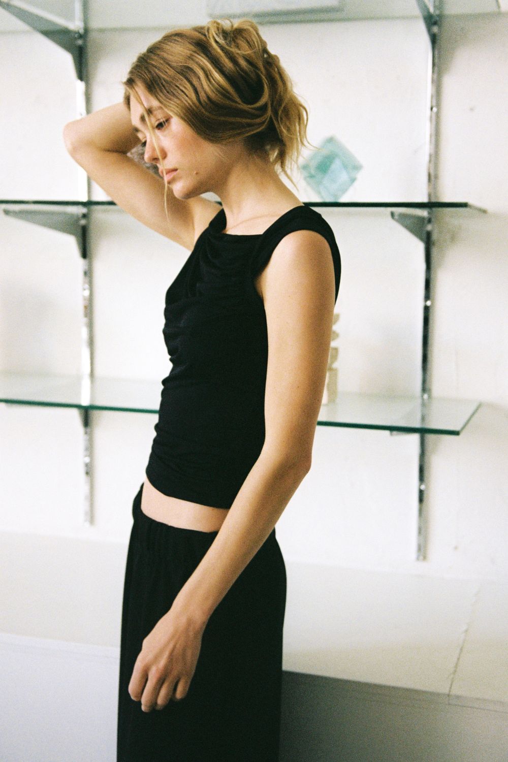 CLAUD TOP | BLACK