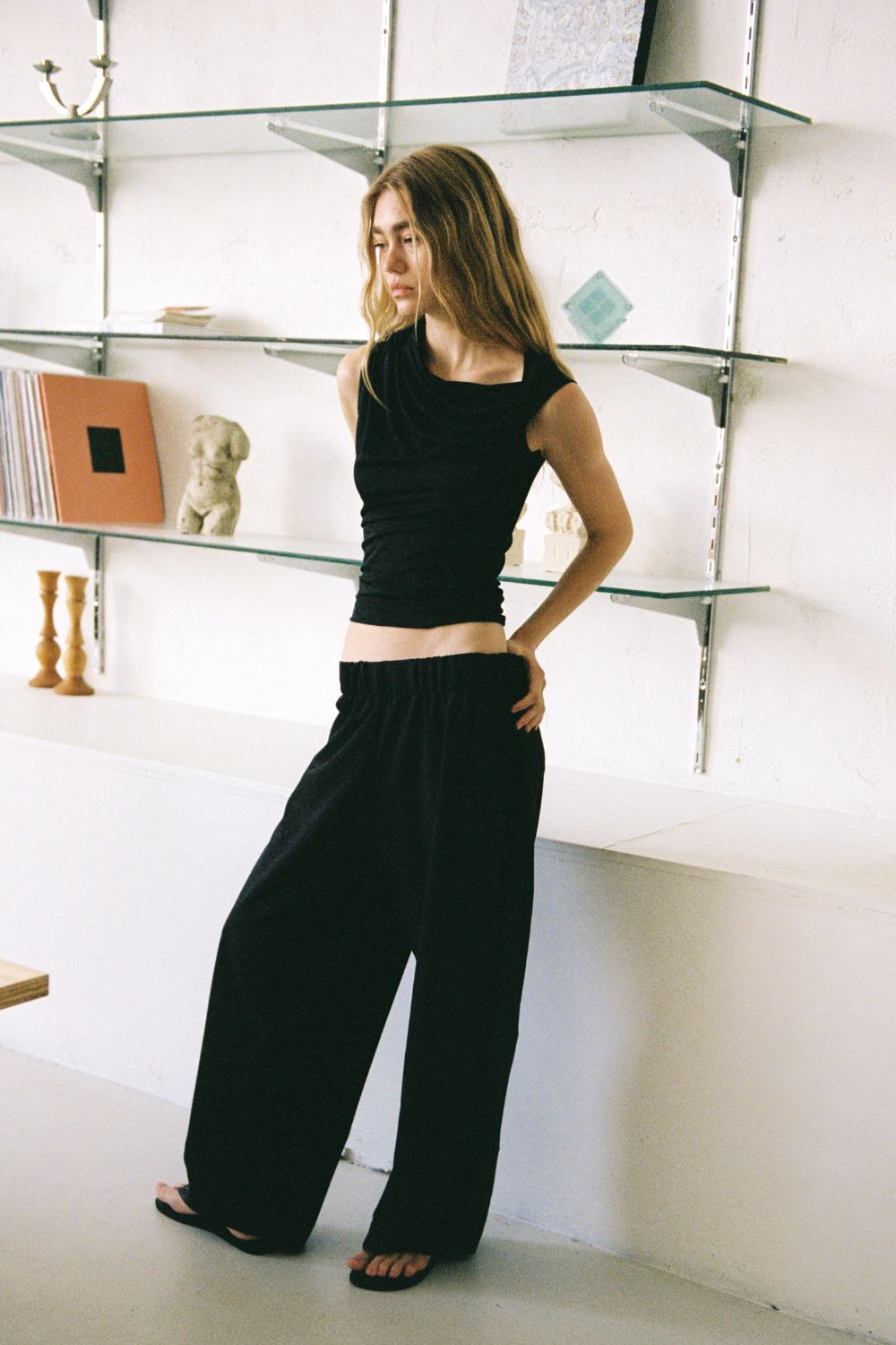 CLAUD TOP | BLACK