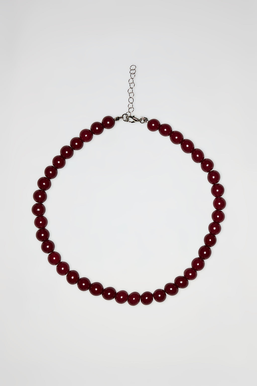 BEADED NECKLACE | RED