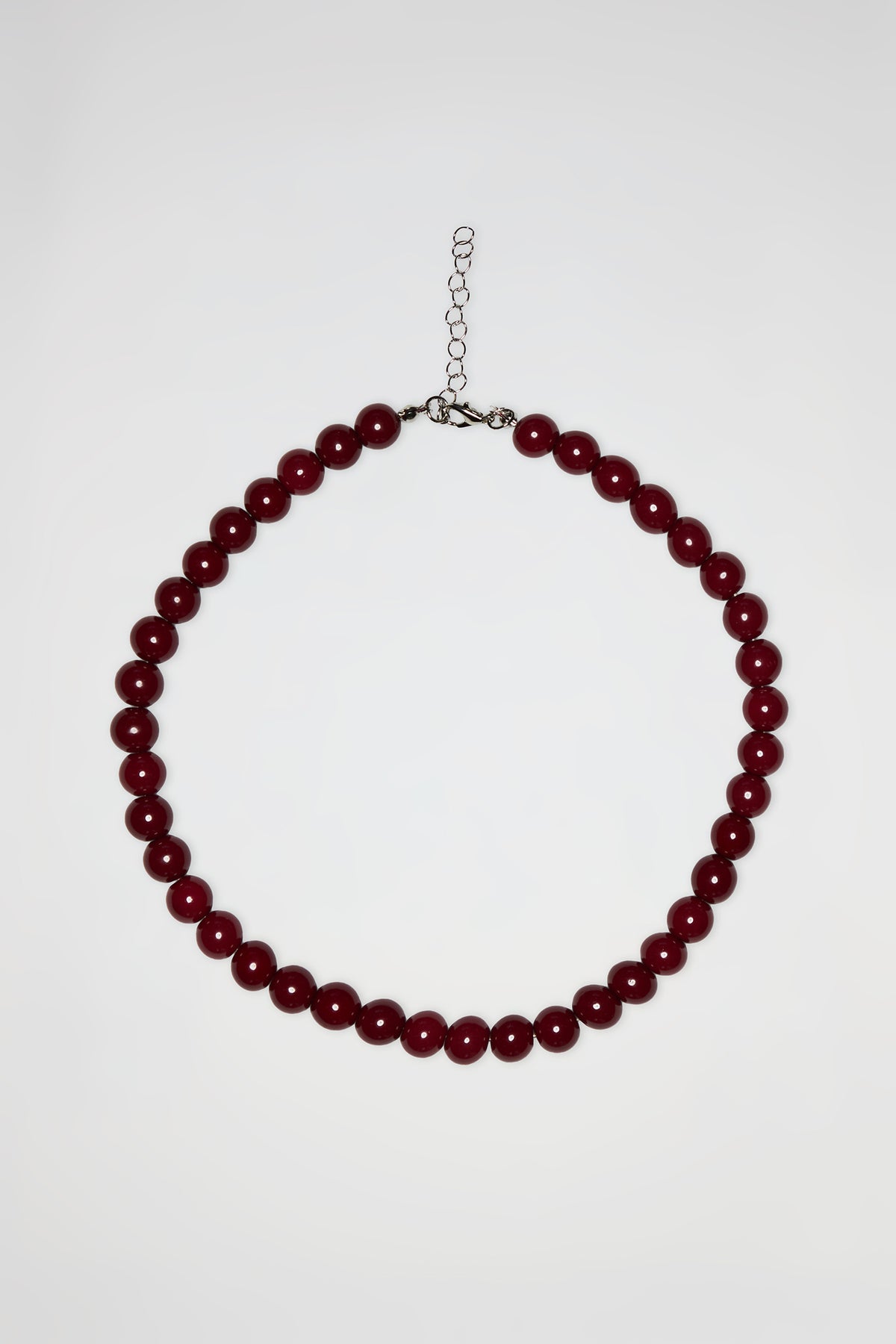 BEADED NECKLACE | RED