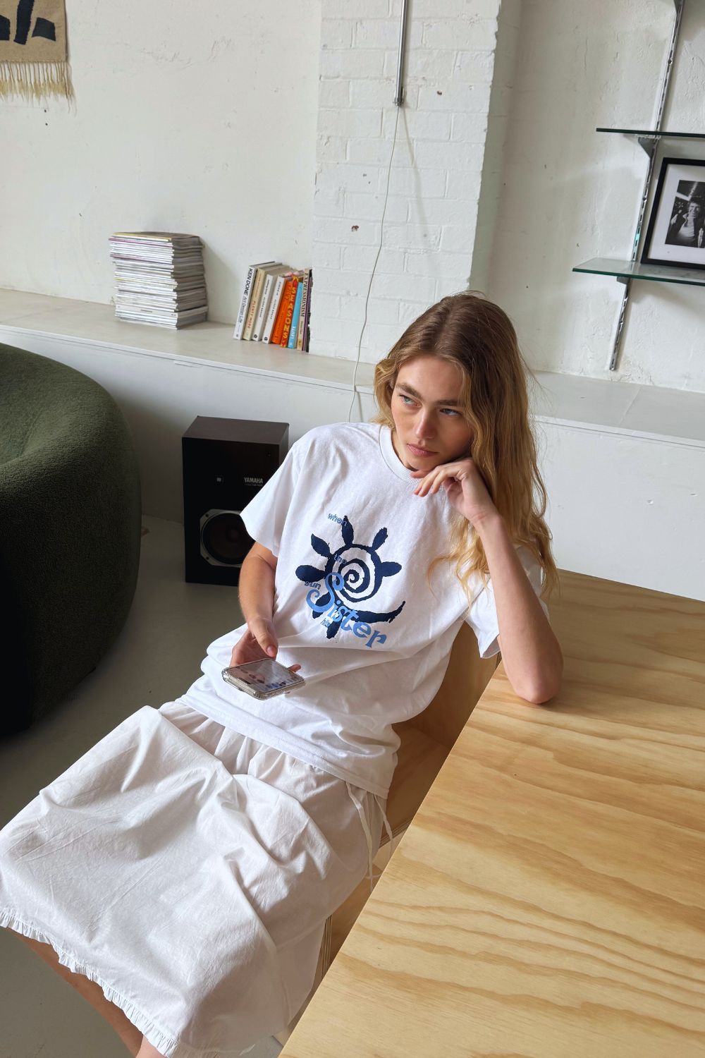 SISTER TEE | WHITE