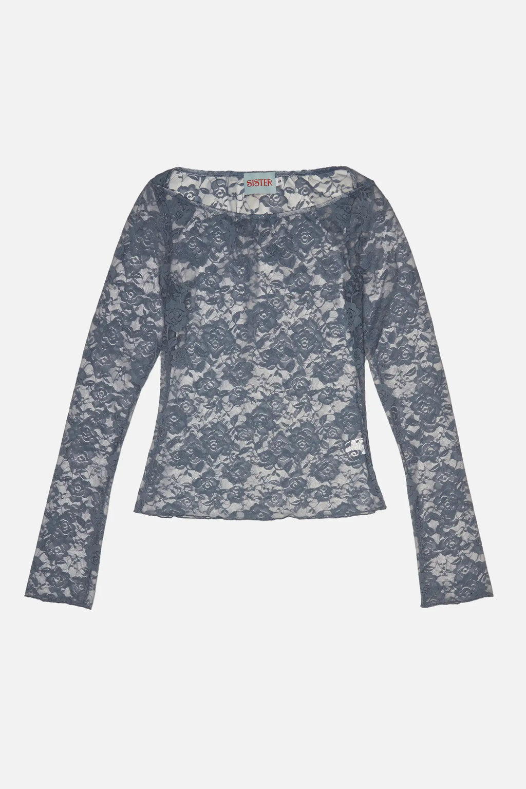 COLETTE LACE TOP | PETROL