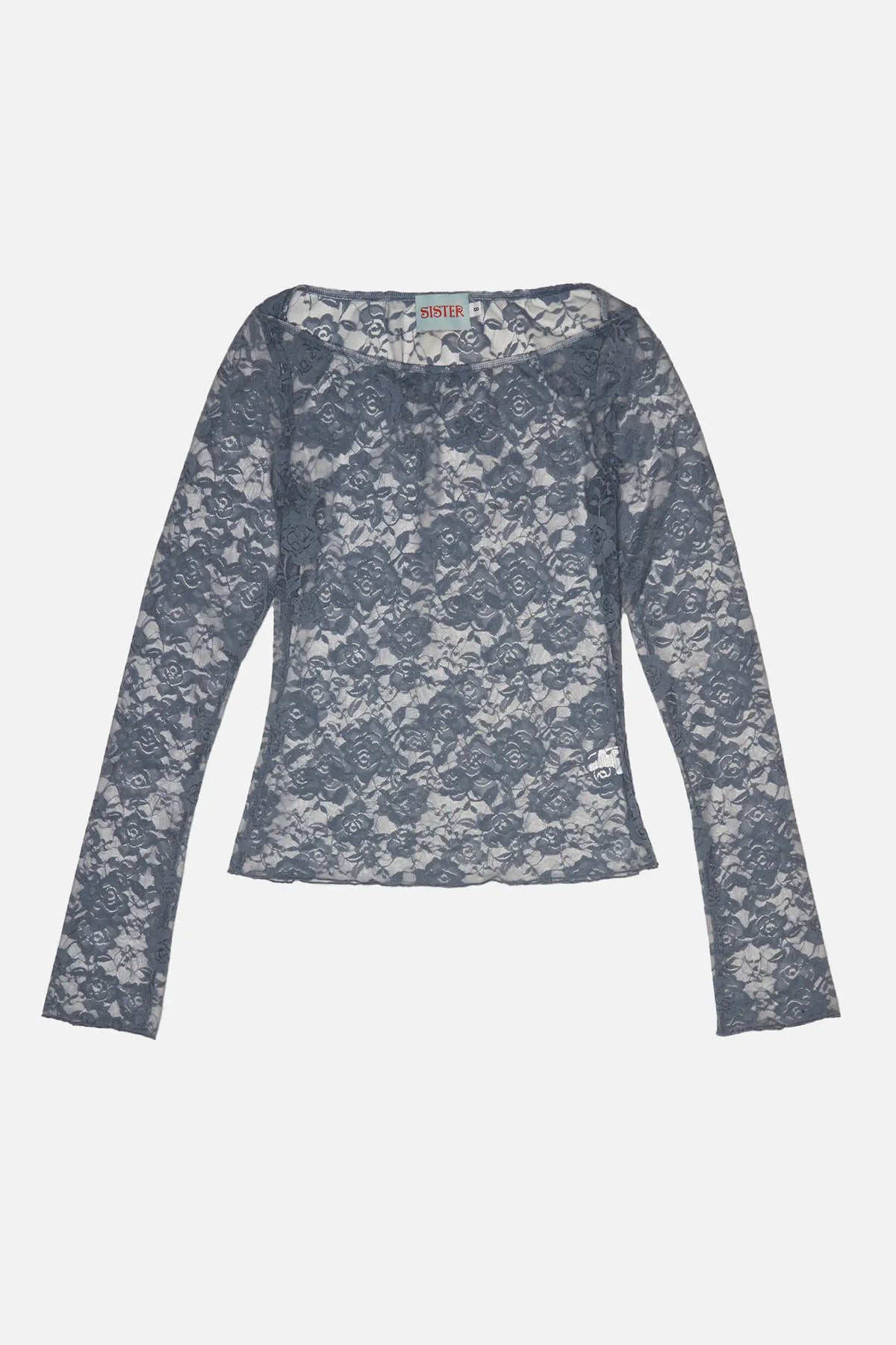COLETTE LACE TOP | PETROL