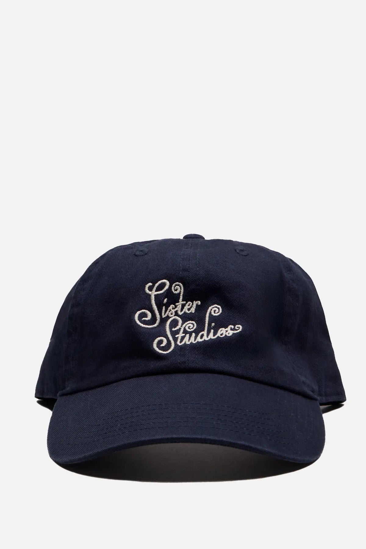 CURLY LOGO CAP | NAVY